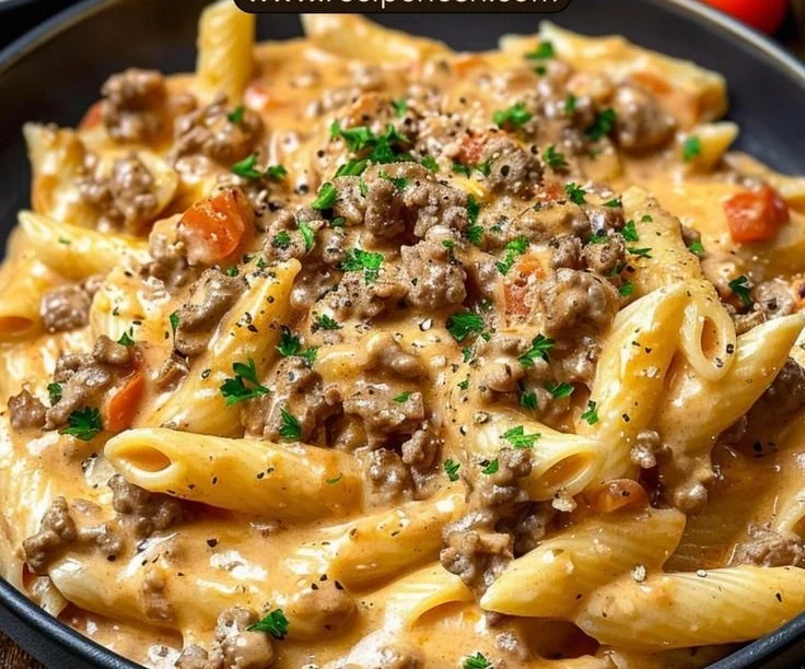 Creamy Beef Pasta