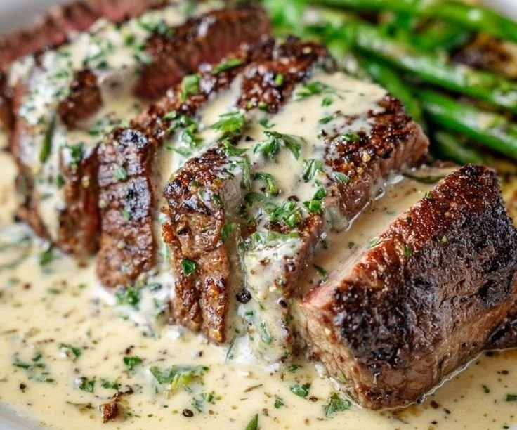 Garlic Butter Steak With Parmesan Cream Sauce 20 Garlic Butter Steak With Parmesan Cream Sauce