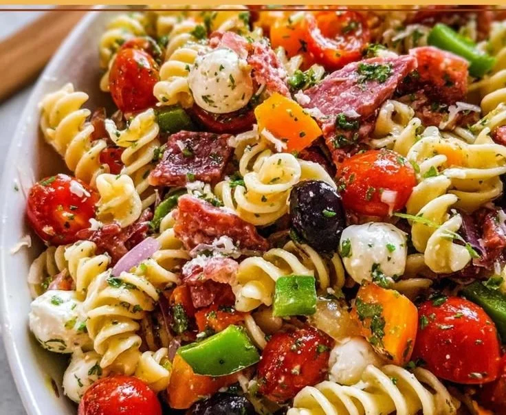 Zesty Italian Pasta Salad 20 Zesty Italian Pasta Salad