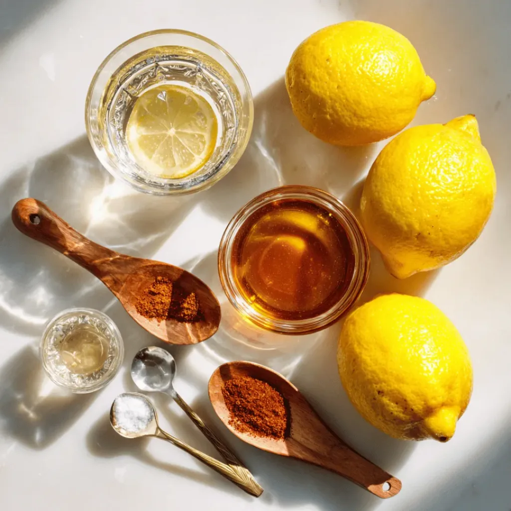Master Cleanse recipe | lemonade Cleanse Recipe 16 Master cleanse recipe ingredients fresh lemons maple syrup cayenne