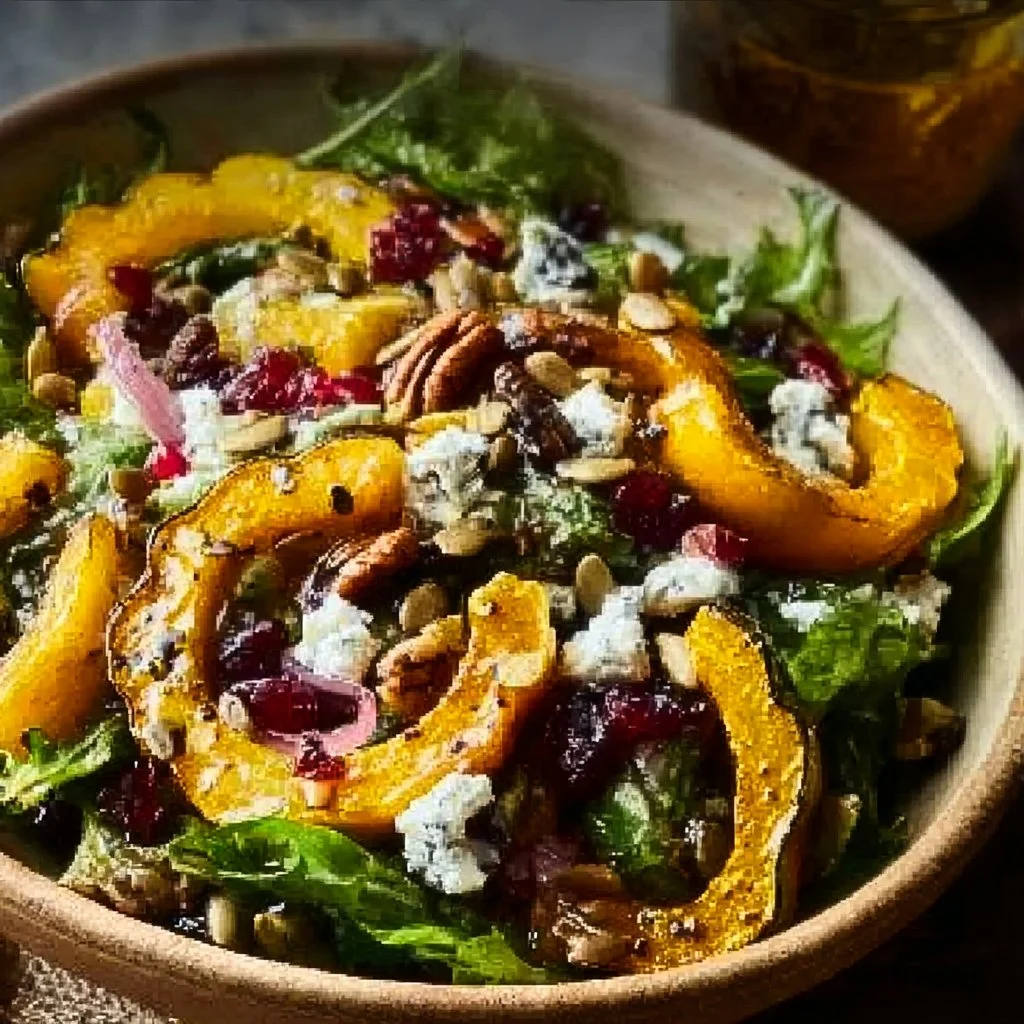 Autumn Delicata Squash Salad 24 Autumn Delicata Squash Salad