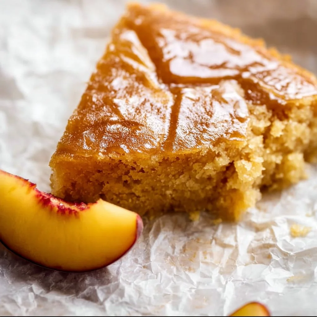 Brown Sugar Peach Cake 24 Brown Sugar Peach Cake