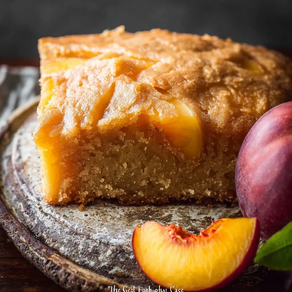 Brown Sugar Peach Cake 25 Brown Sugar Peach Cake