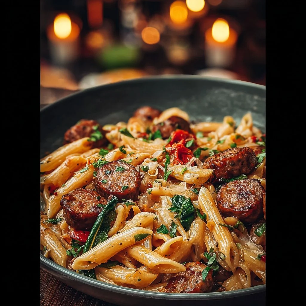 Cajun Sausage Pasta 23 Cajun Sausage Pasta