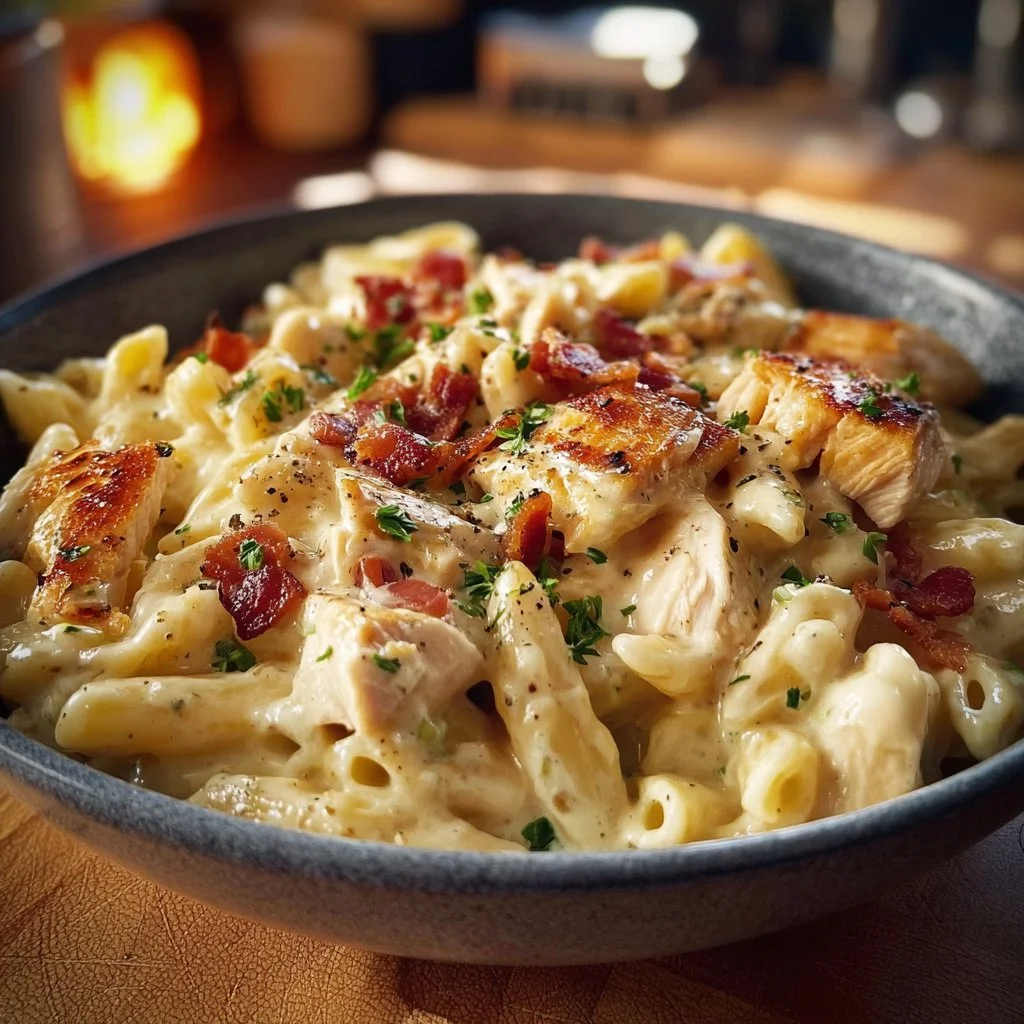 Chicken Bacon Ranch Pasta 21 Chicken Bacon Ranch Pasta