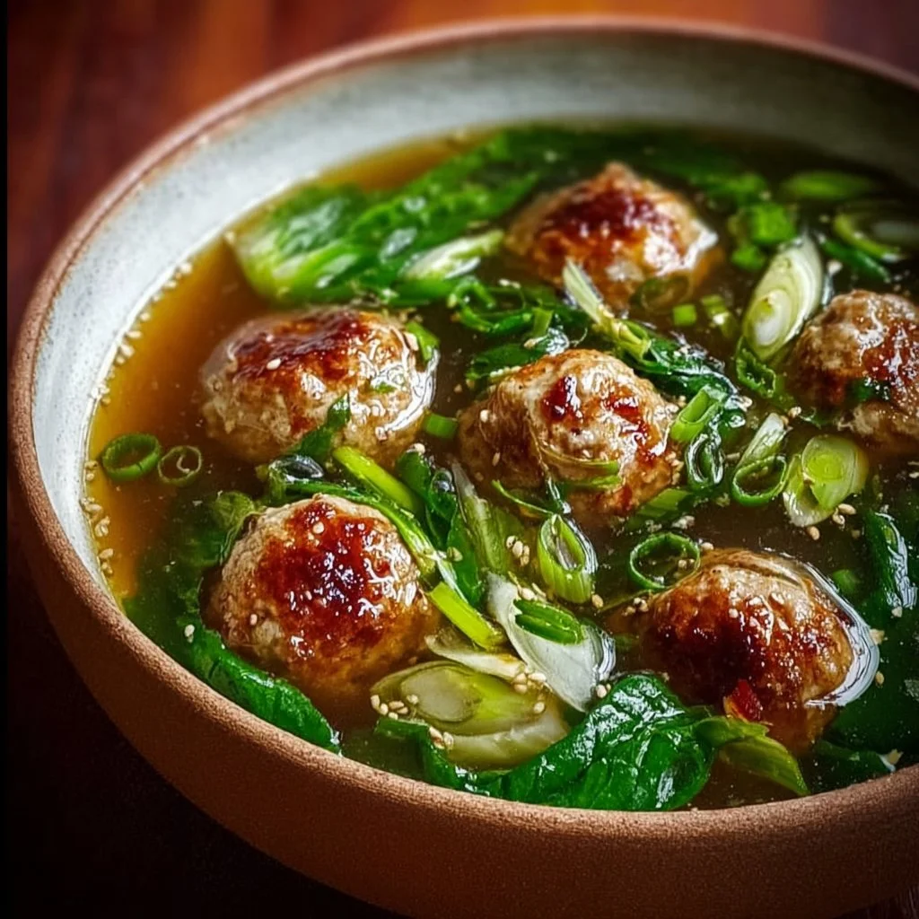 Chicken Meatball Soup 22 Chicken Meatball Soup