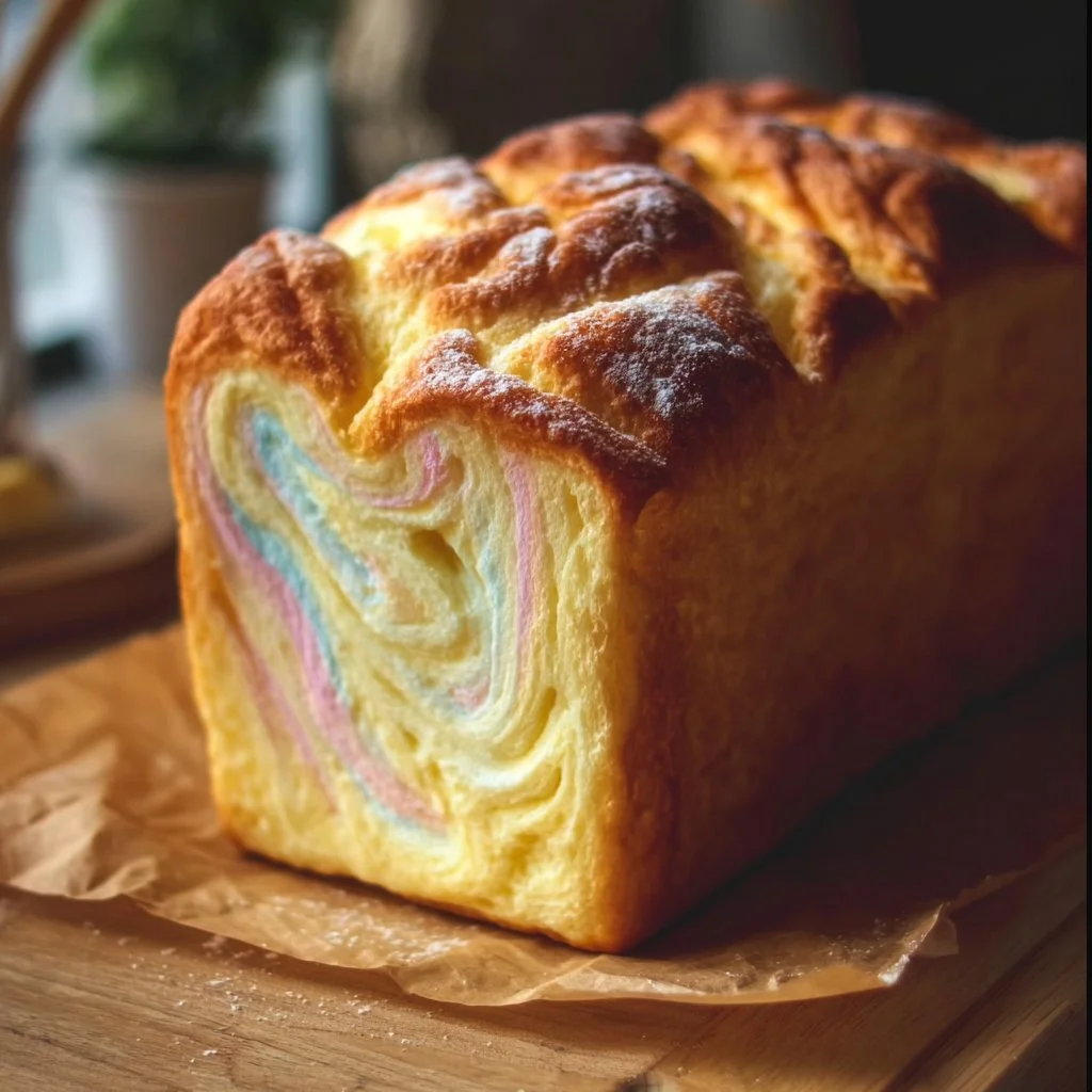 Cloud Bread Pastel Swirl Loaf 20 Cloud Bread Pastel Swirl Loaf