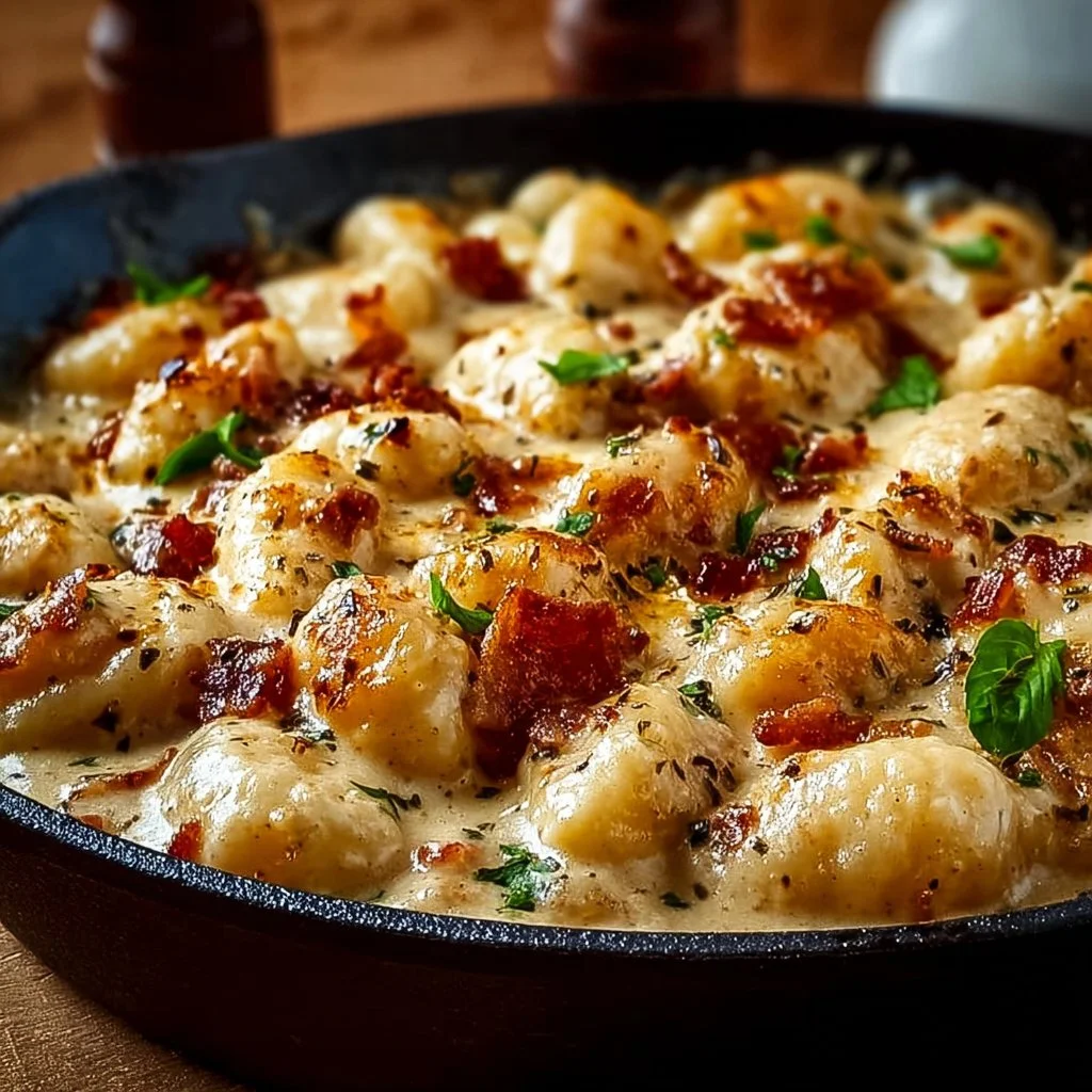 Crack Chicken Gnocchi: Hearty & Comforting