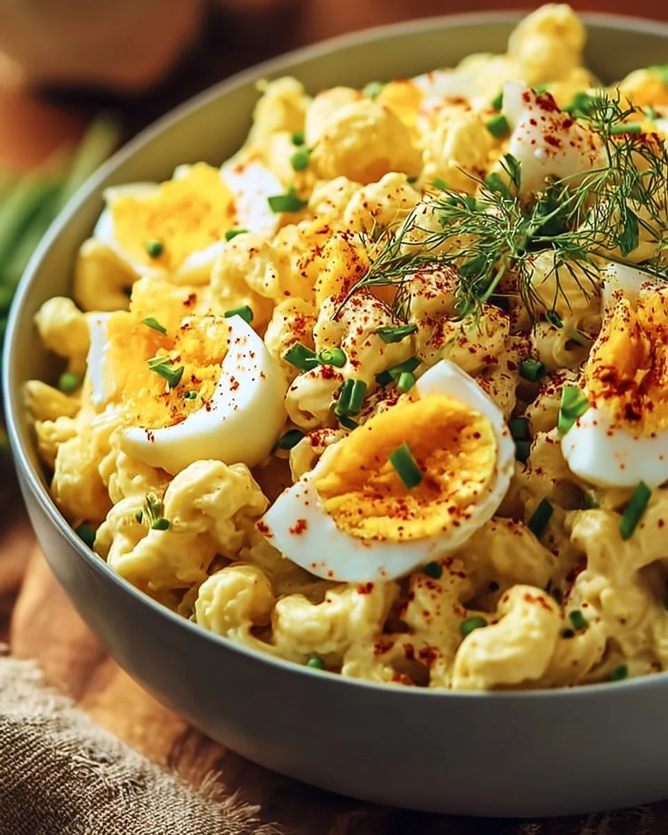Deviled Egg Macaroni Salad 23 Creamy Deviled Egg Macaroni Salad