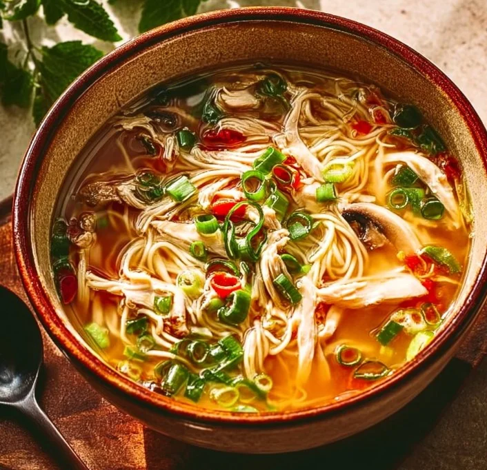 Ginger Garlic Chicken Noodle Soup 27 Ginger Garlic Chicken Noodle Soup