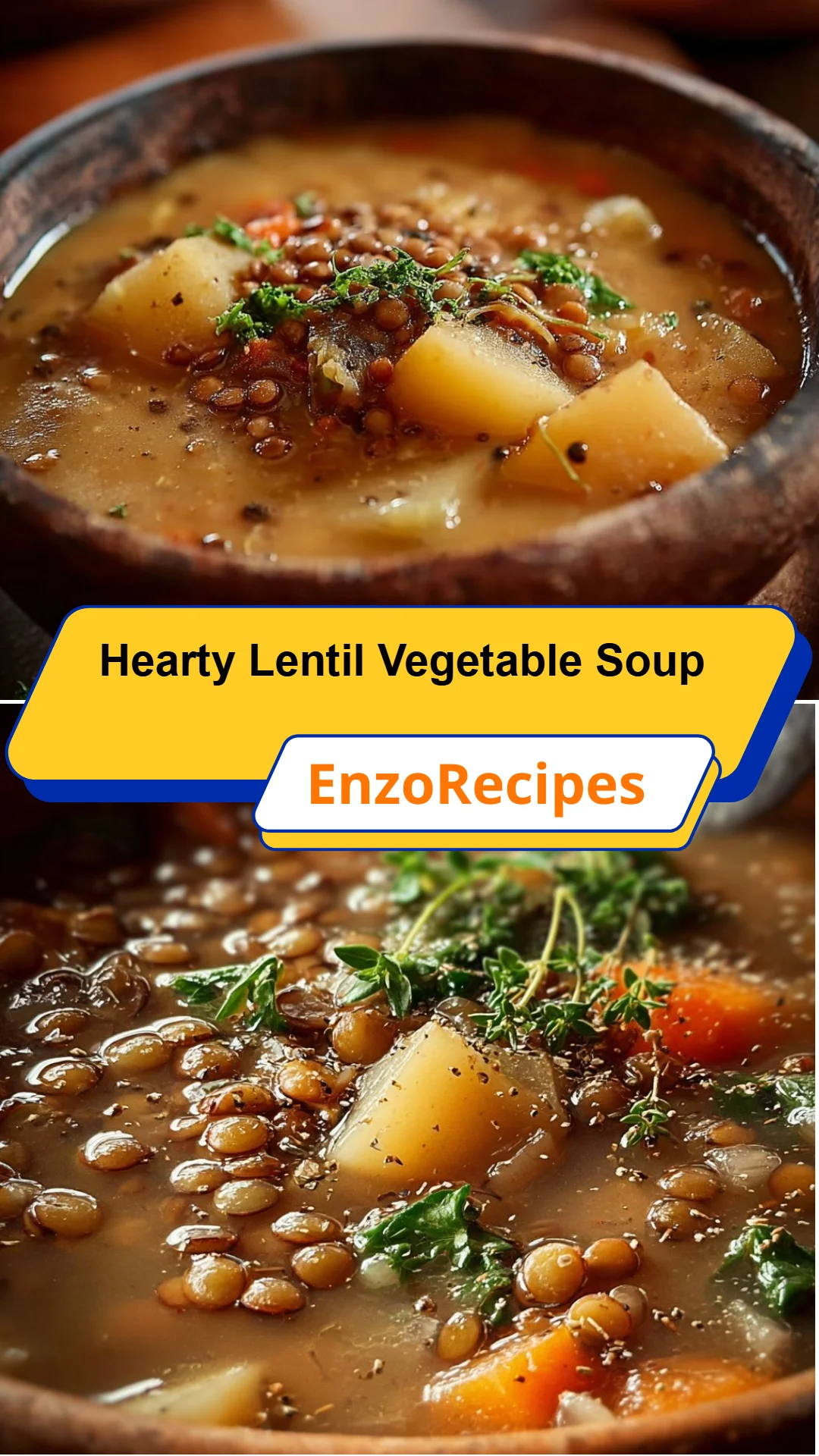 Hearty Lentil Vegetable Soup 29 Hearty Lentil Vegetable Soup