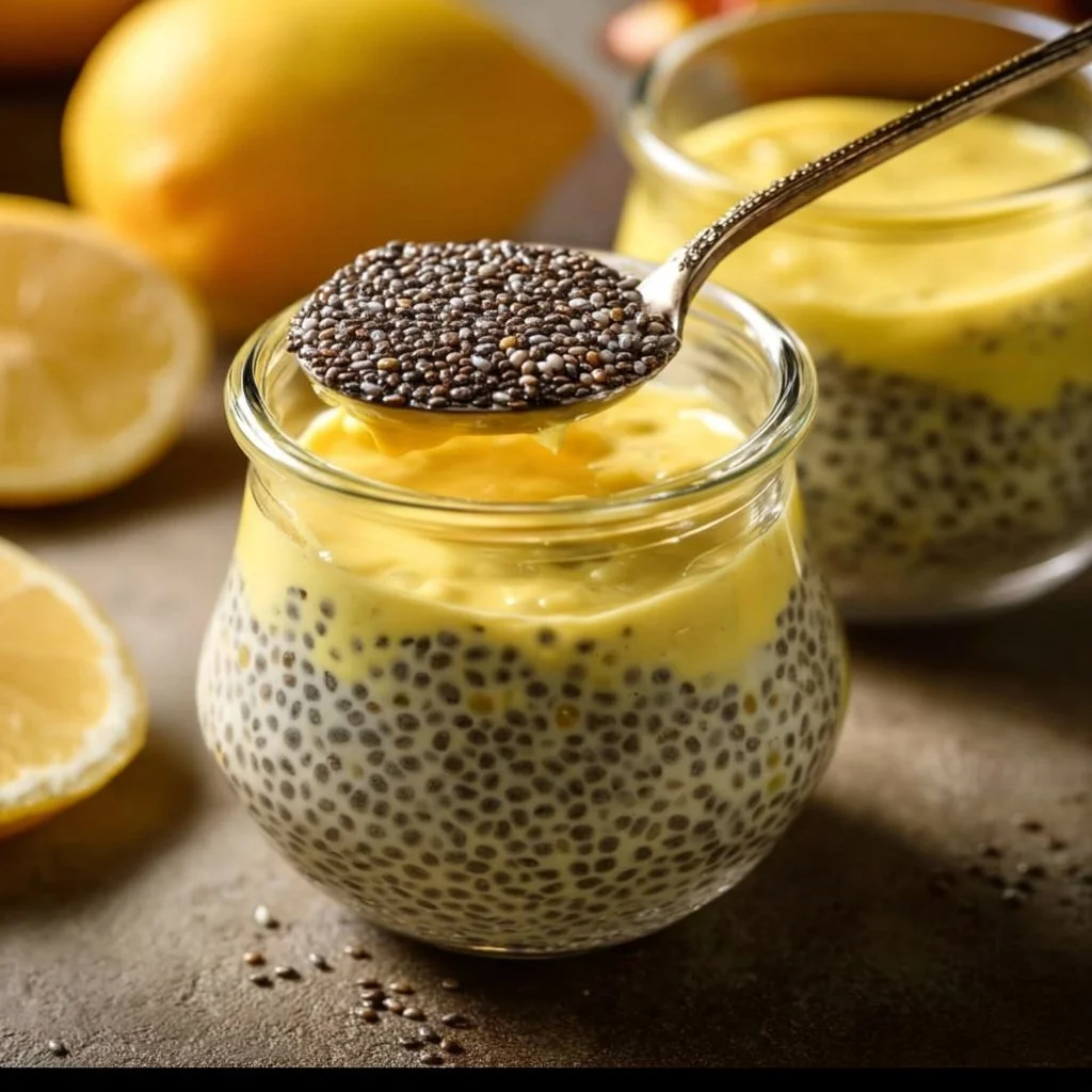 Lemon Chia Pudding 20 Lemon Chia Pudding