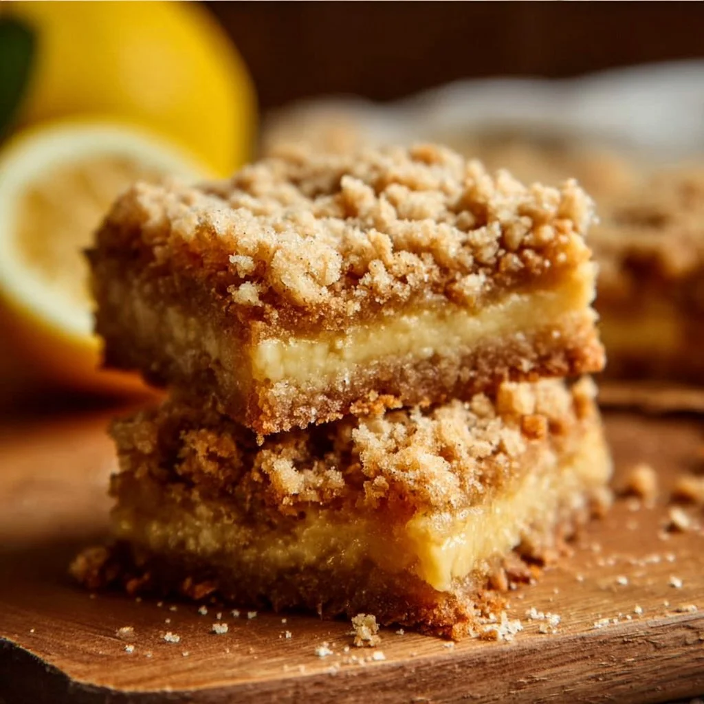 Lemon Oatmeal Crumble Bars 23 Lemon Oatmeal Crumble Bars