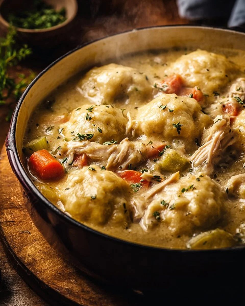One Pot Chicken and Dumplings 22 One Pot Chicken and Dumplings