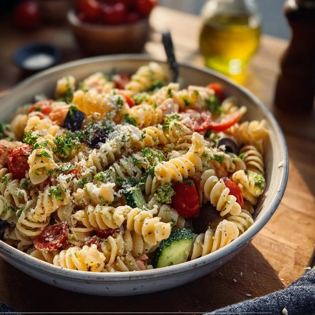 Simple High Protein Pasta Salad 23 Simple High Protein Pasta Salad
