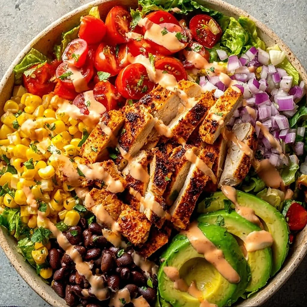 Spicy Ranch Avocado Salad 32 Spicy Ranch Avocado Salad