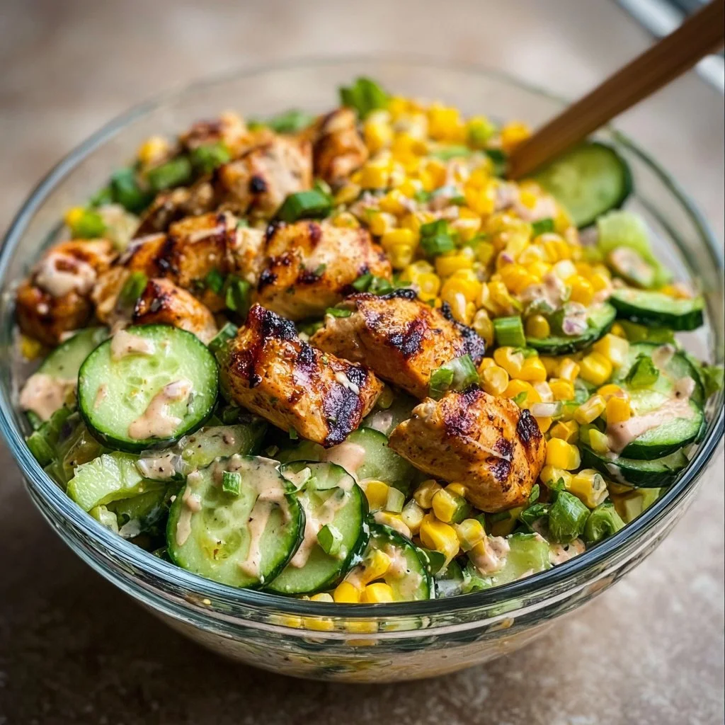Street Corn Creamy Cucumber Chicken Salad 24 Street Corn Creamy Cucumber Chicken Salad: An Amazing Ultimate Recipe