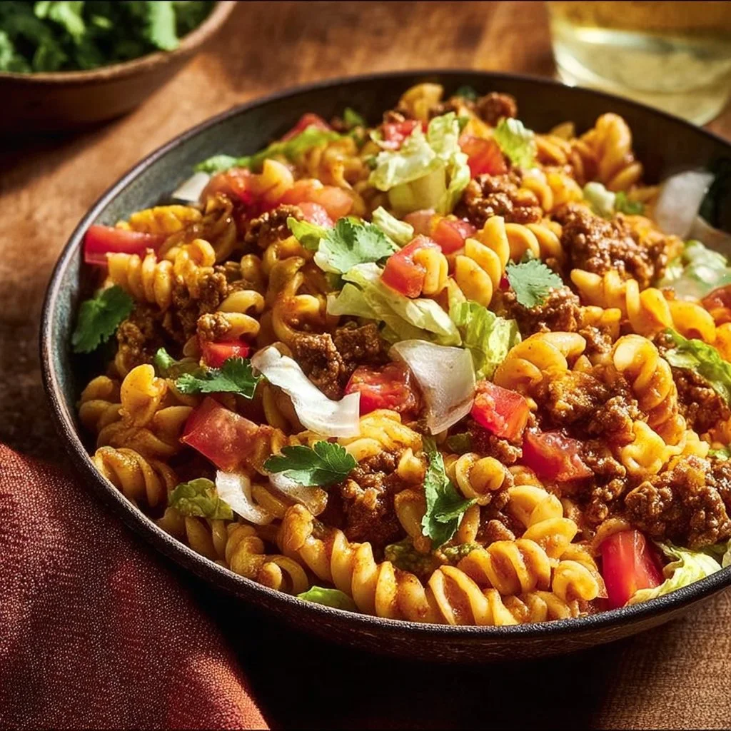 Taco Pasta Salad 24 Taco Pasta Salad