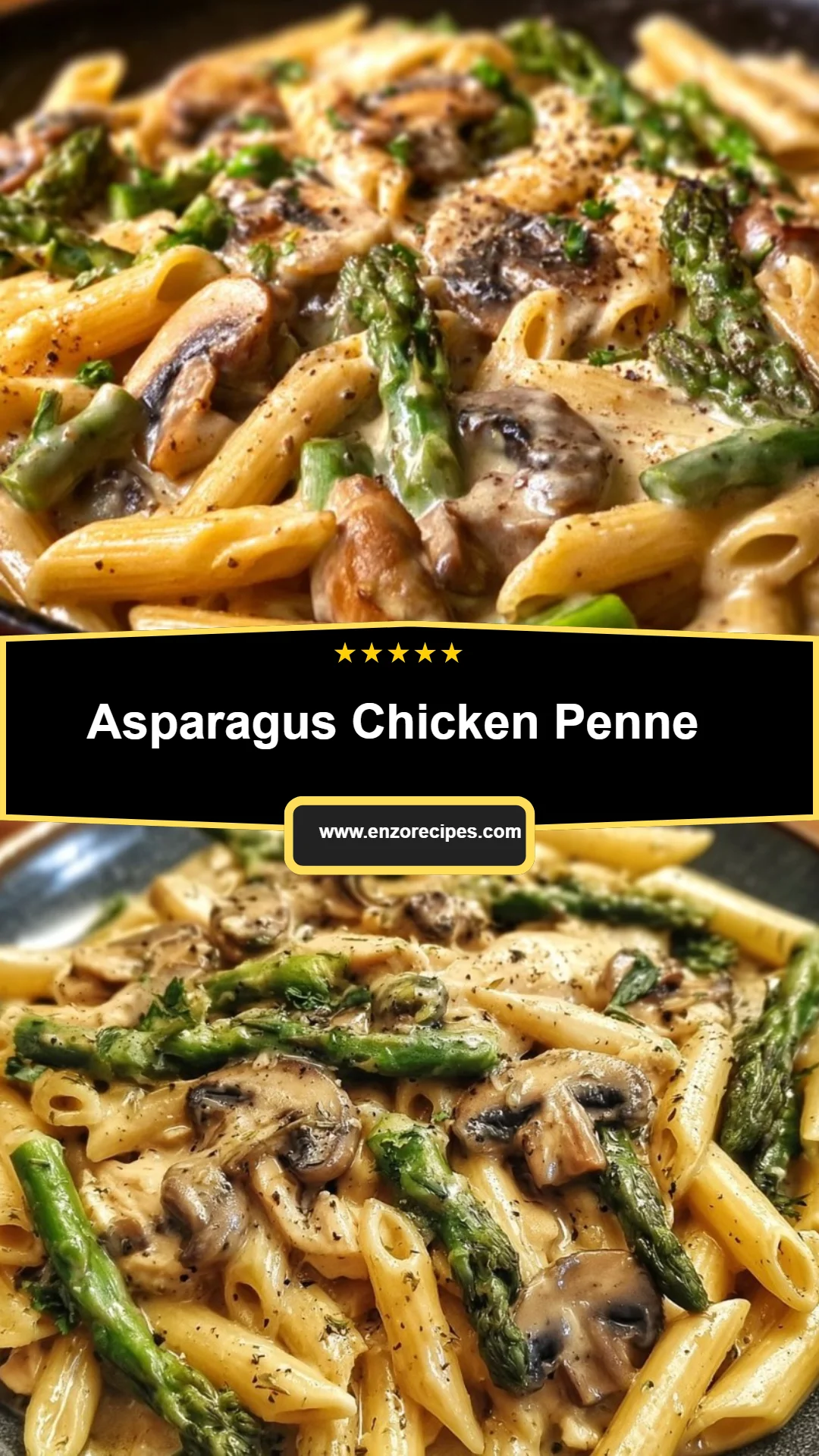 Asparagus Chicken Penne 35 Asparagus Chicken Penne