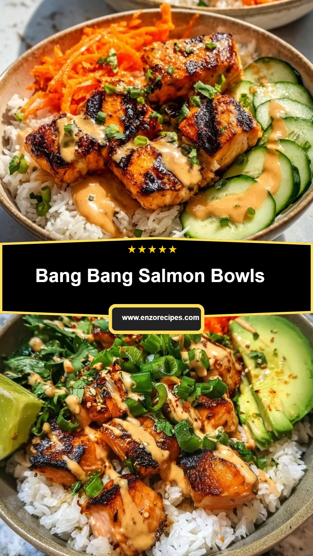 Bang Bang Salmon Bowls 30 Bang Bang Salmon Bowls