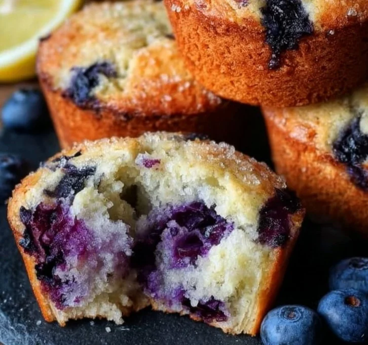 Blueberry Lemon Muffins 27 Easy Blueberry Lemon Muffins