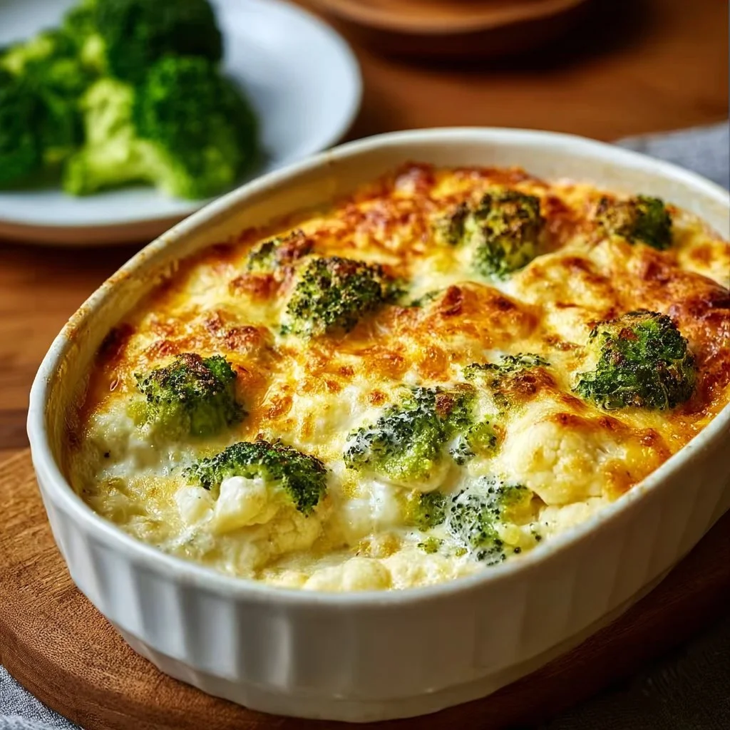 Broccoli Cauliflower Cottage Cheese Casserole 6 Broccoli Cauliflower Cottage Cheese Casserole