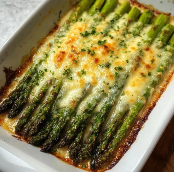 Cheesy Baked Asparagus 20 Cheesy Baked Asparagus
