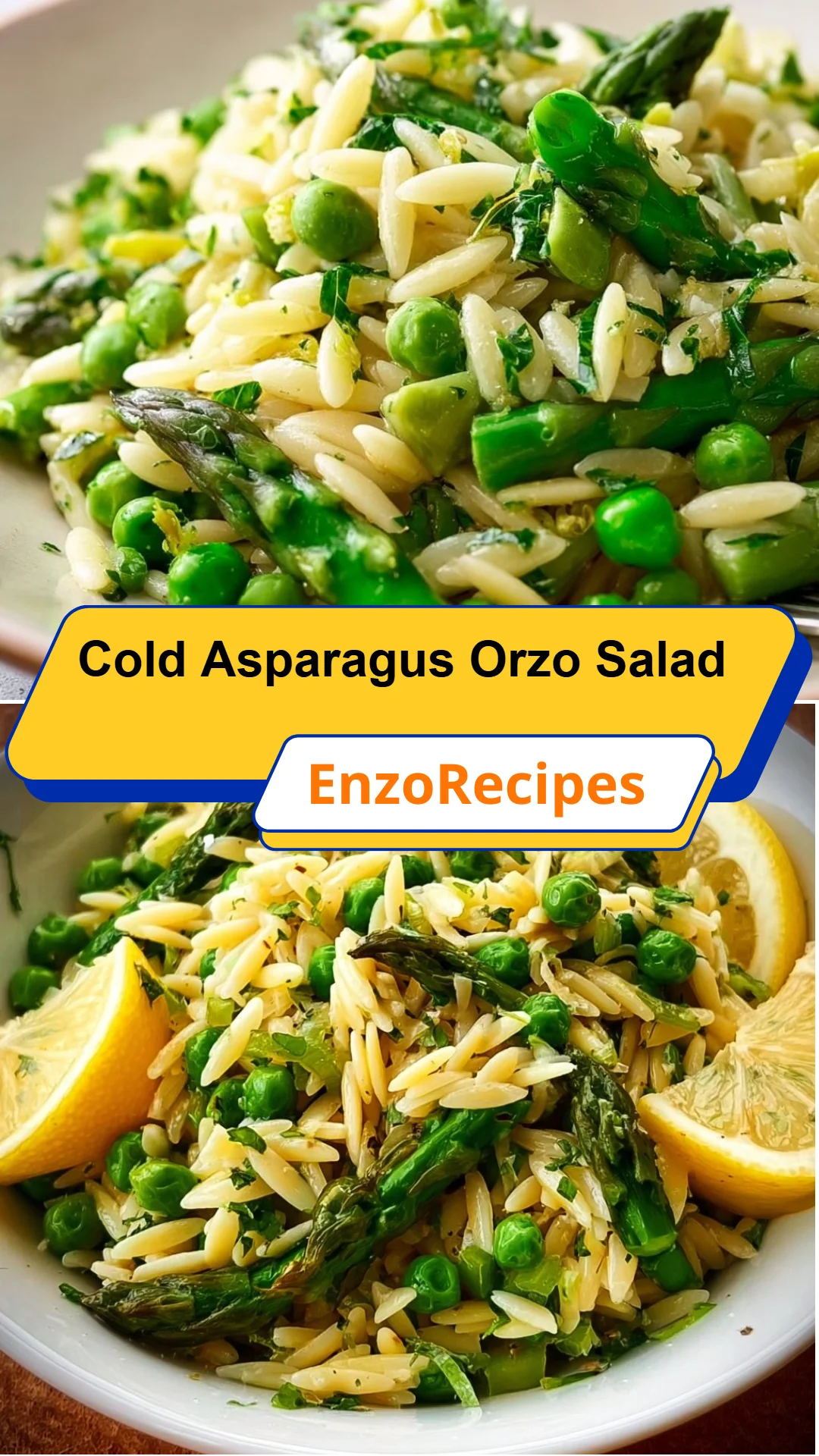 Cold Asparagus Orzo Salad 32 Cold Asparagus Orzo Salad