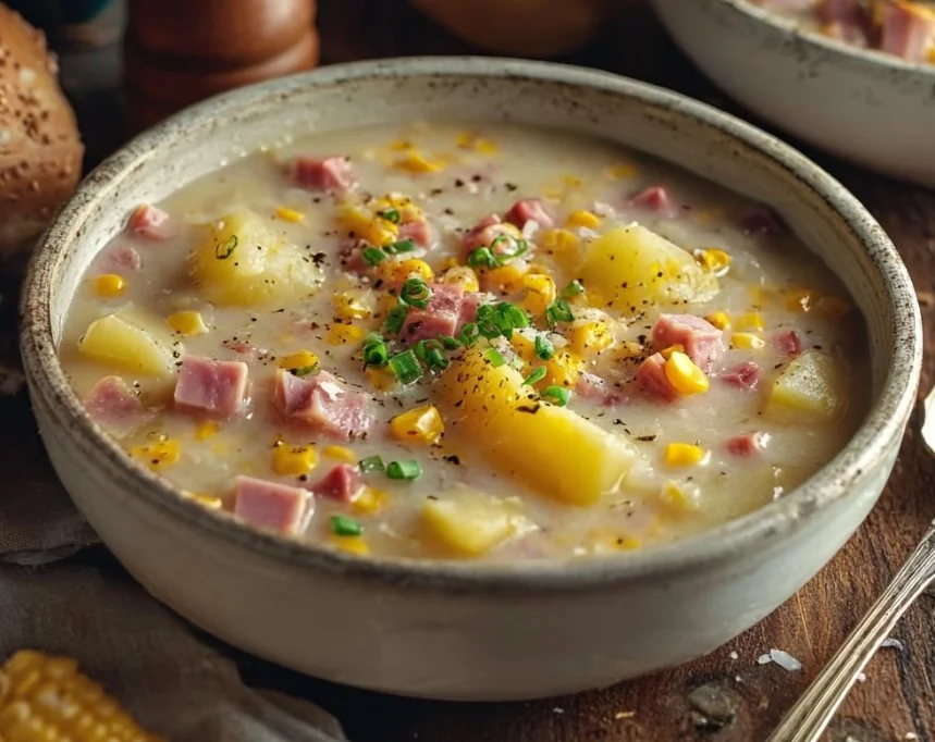 Creamy Ham, Potato & Corn Chowder 22 Creamy Ham, Potato & Corn Chowder