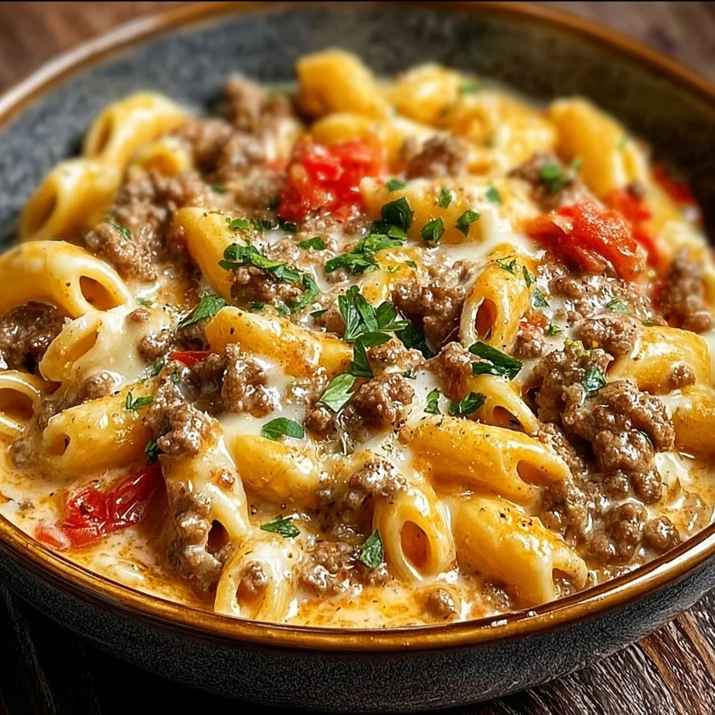 Creamy Rotel Pasta with Ground Beef 23 Creamy Rotel Pasta with Ground Beef for Quick Cozy Nights