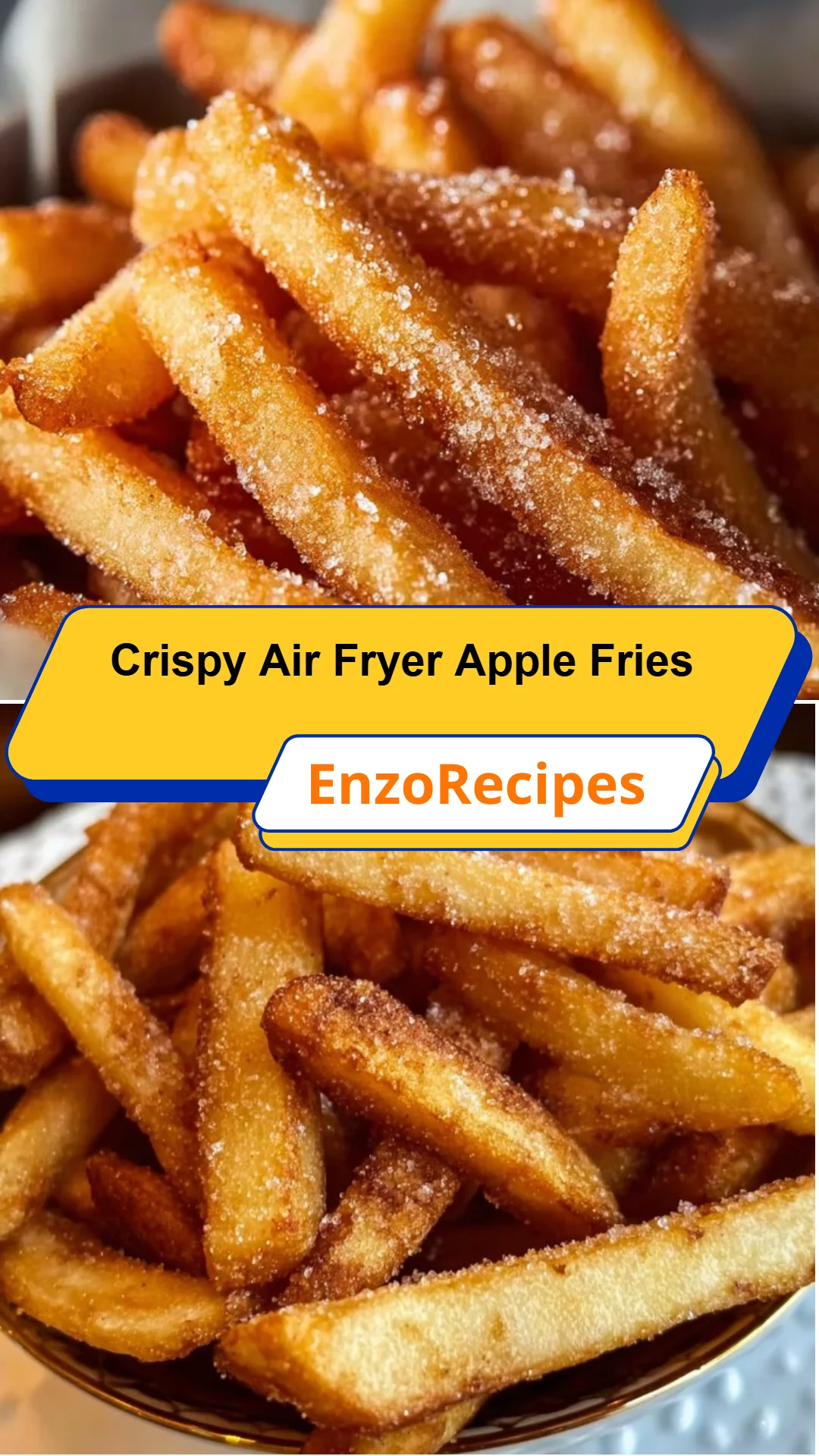 Crispy Air Fryer Apple Fries 8 Crispy Air Fryer Apple Fries