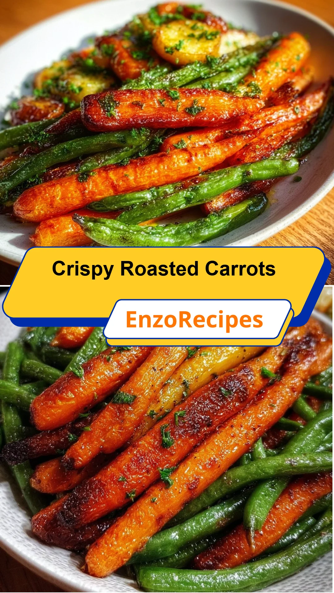 Crispy Roasted Carrots 8 Crispy Roasted Carrots