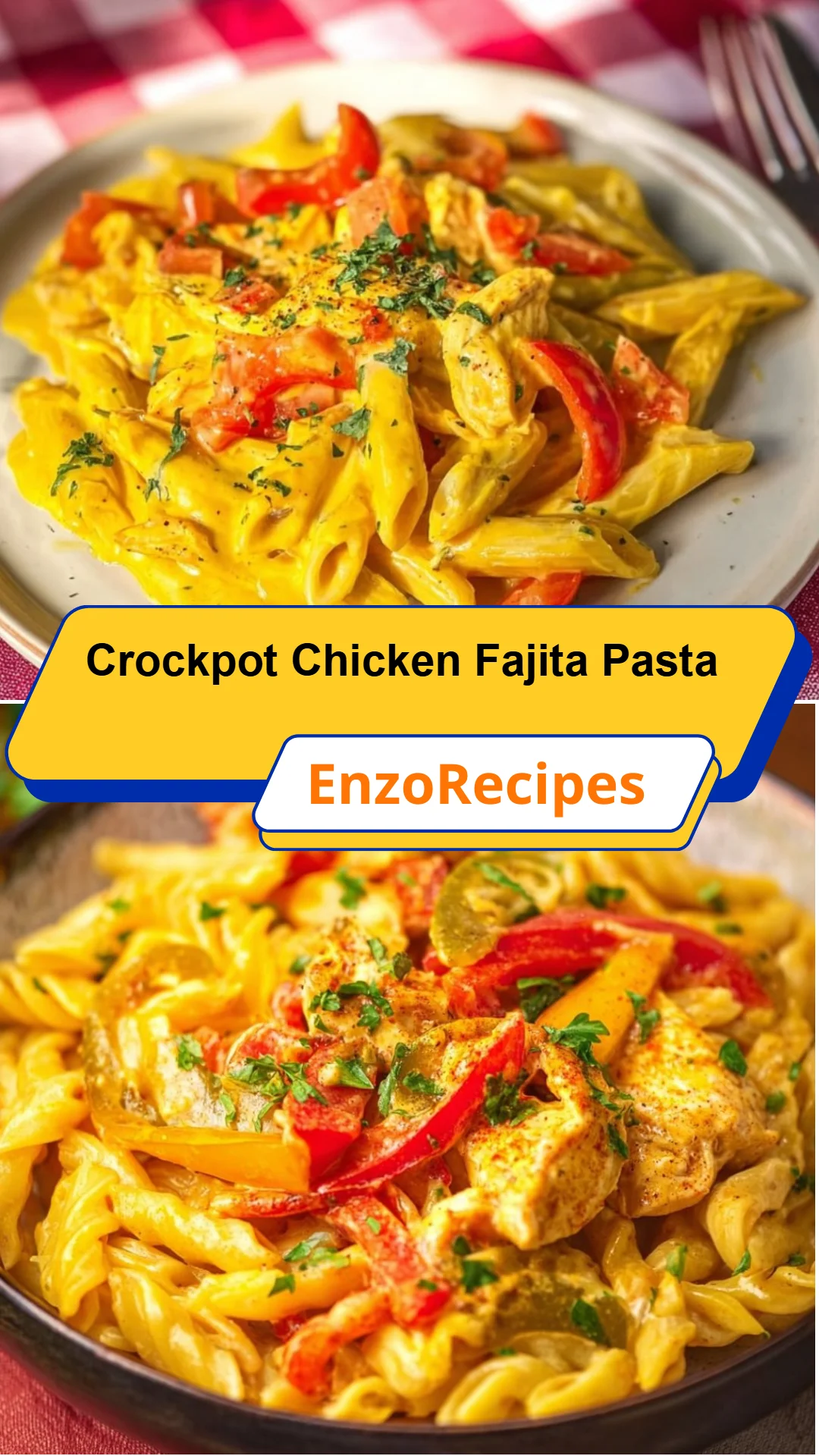 Crockpot Chicken Fajita Pasta 8 Crockpot Chicken Fajita Pasta