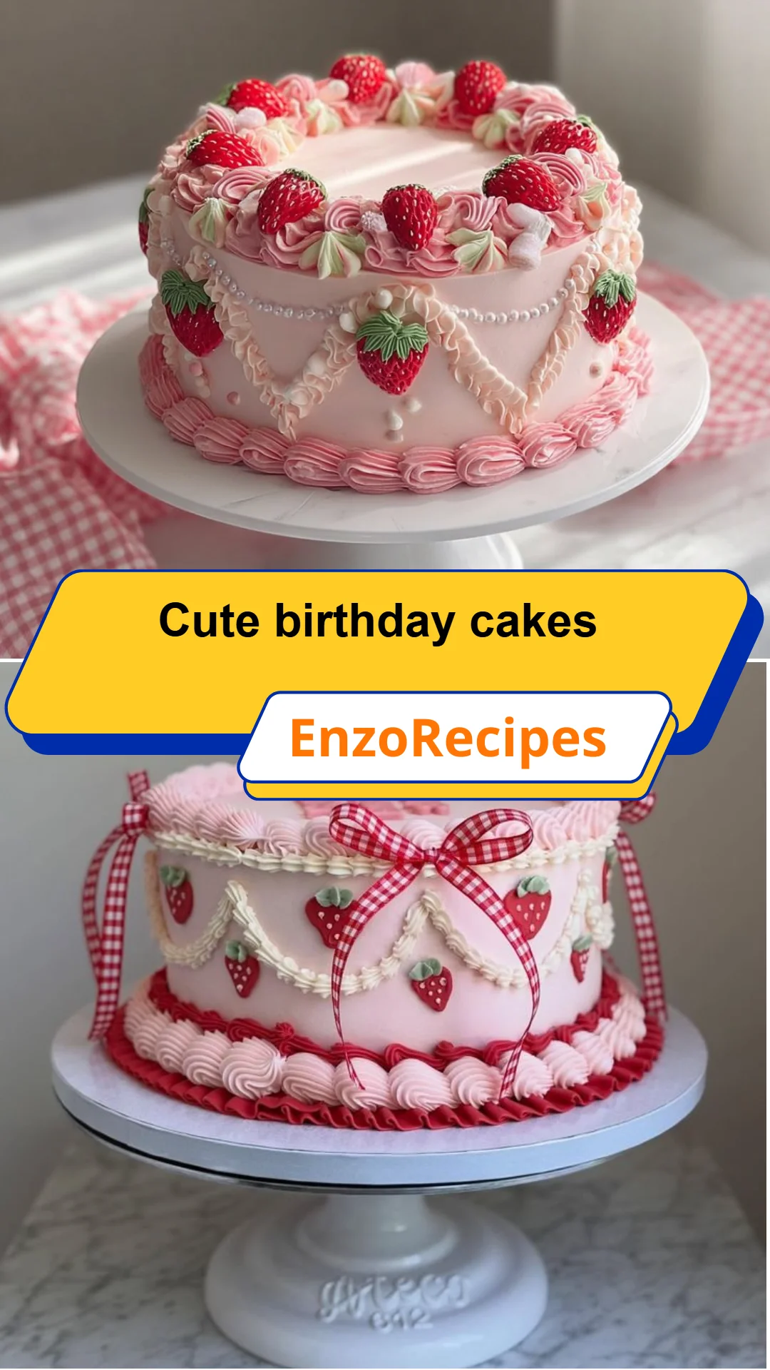 Cute birthday cakes 32 Cute birthday cakes