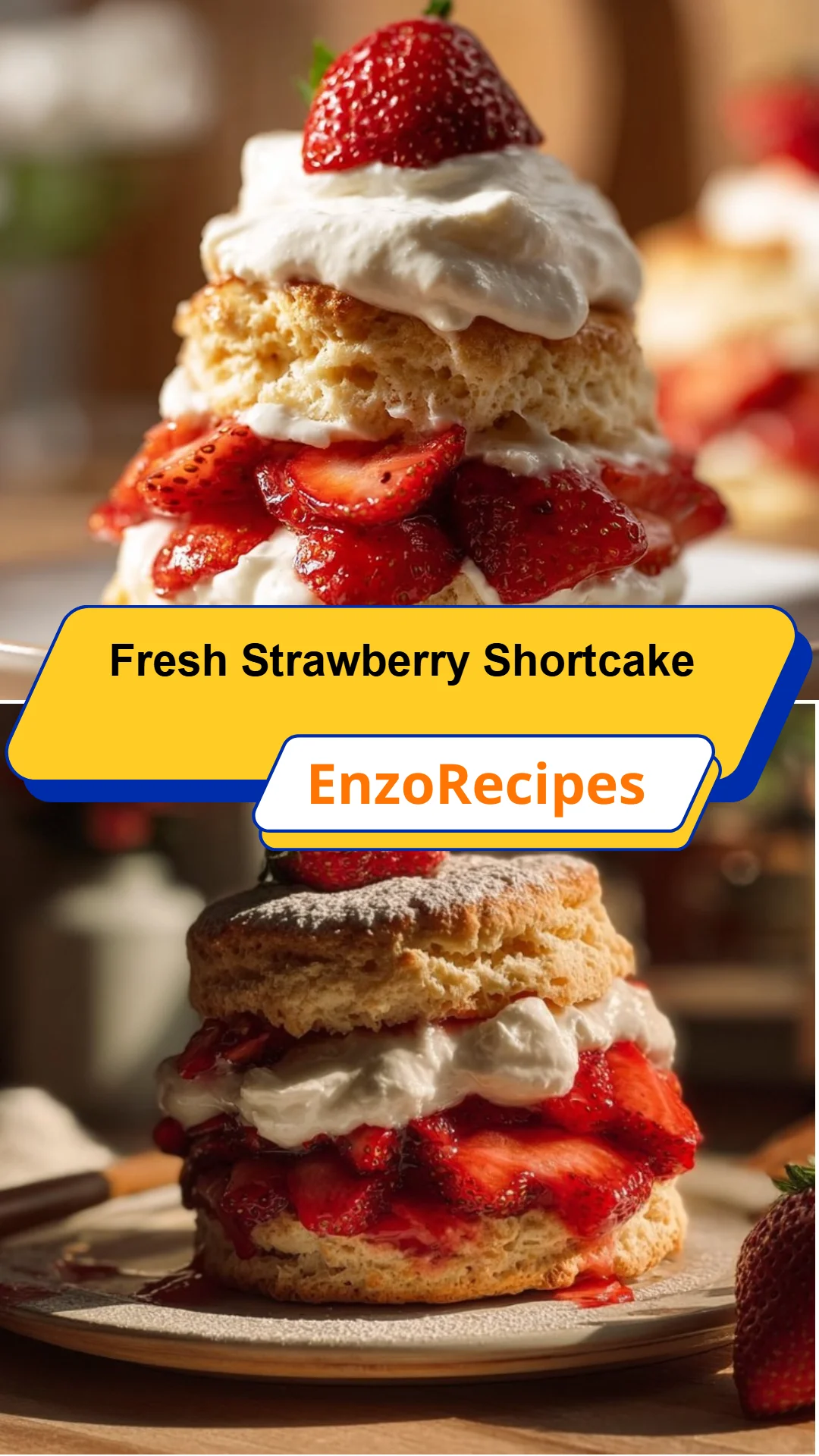 Fresh Strawberry Shortcake 6 Fresh Strawberry Shortcake