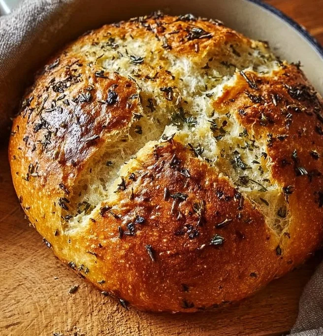Garlic Herb Dutch Oven Bread 24 Garlic Herb Dutch Oven Bread Recipe You'll Love Today!