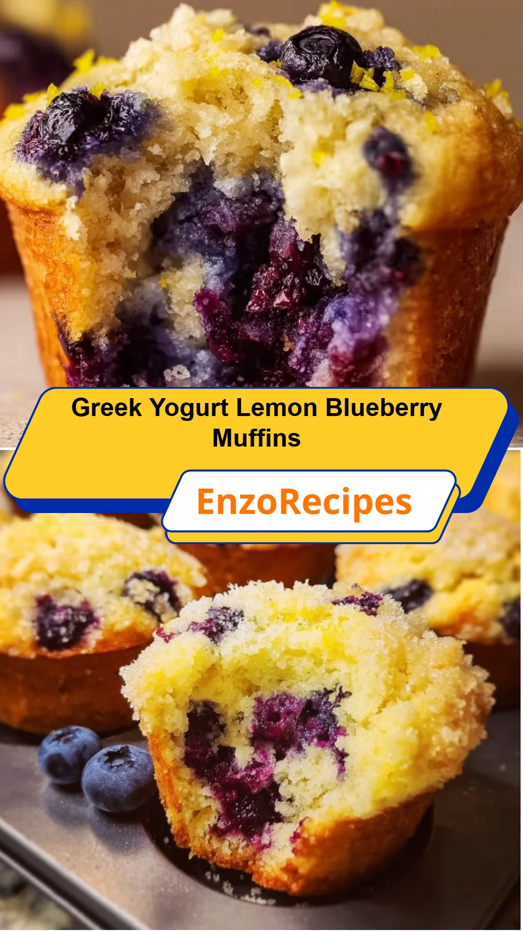 Greek Yogurt Lemon Blueberry Muffins 27 Greek Yogurt Lemon Blueberry Muffins