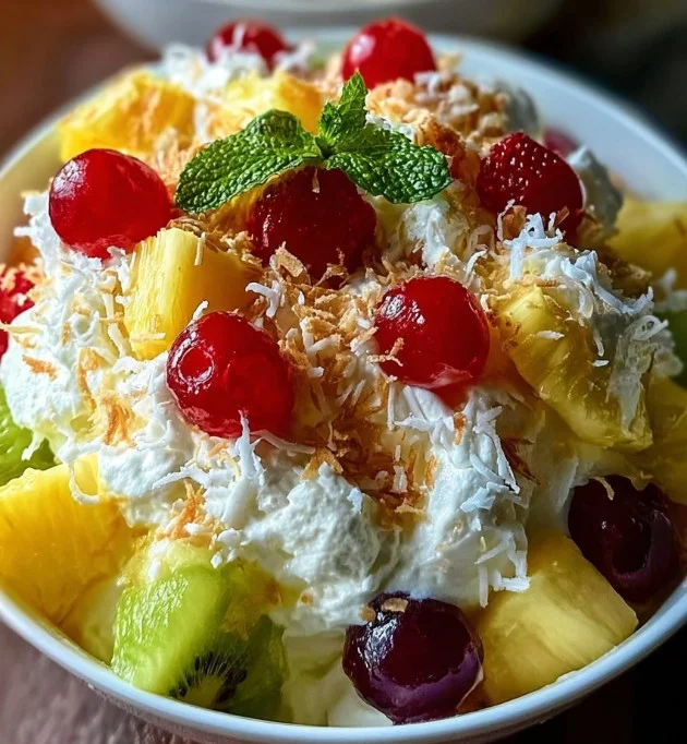 Hawaiian Cheesecake Salad 23 Hawaiian Cheesecake Salad