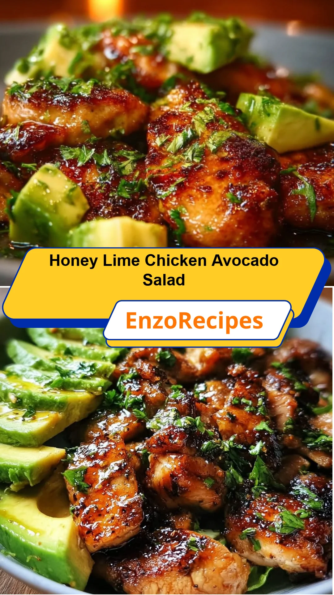 Honey Lime Chicken Avocado Salad 31 Honey Lime Chicken Avocado Salad