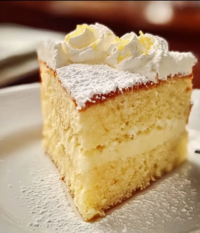 Italian Lemon Cream Cake 7 Italian Lemon Cream Cake