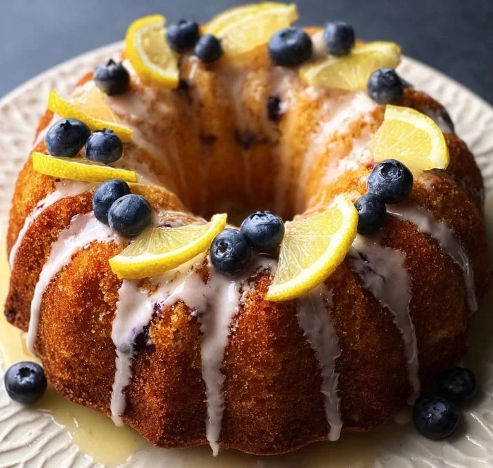 Lemon Blueberry Bundt Cake 29 Lemon Blueberry Bundt Cake