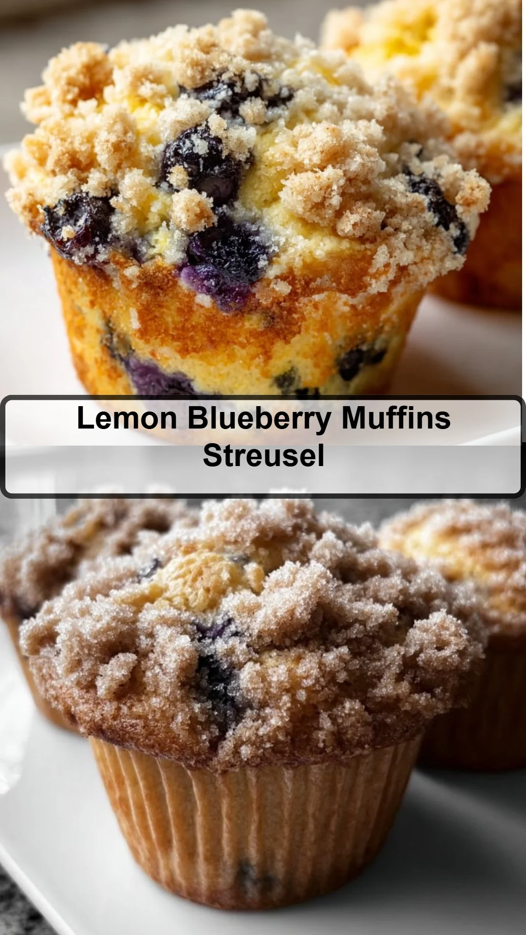 Lemon Blueberry Muffins Streusel 34 Lemon Blueberry Muffins Streusel