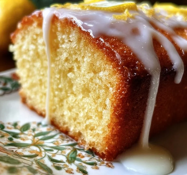 Lemon Pound Cake 32 Classic Moist Lemon Pound Cake with Tangy Glaze