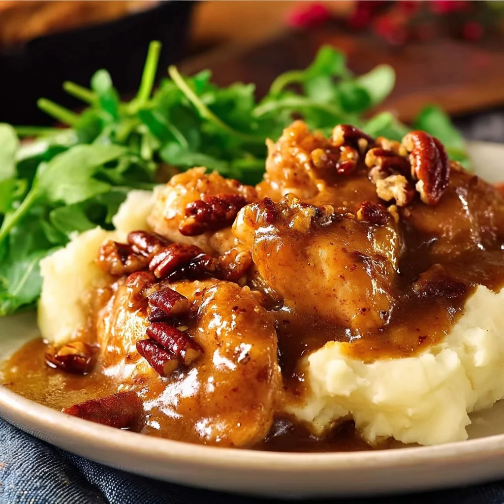 Maple Bourbon Pecan Chicken 21 Maple Bourbon Pecan Chicken