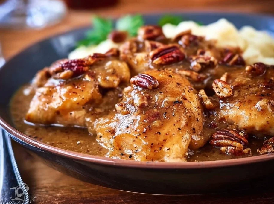 Maple Bourbon Pecan Chicken 24 Maple Bourbon Pecan Chicken