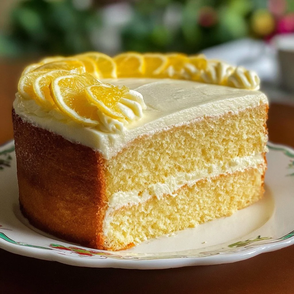 Moist Lemon Layer Cake 7 Moist Lemon Layer Cake