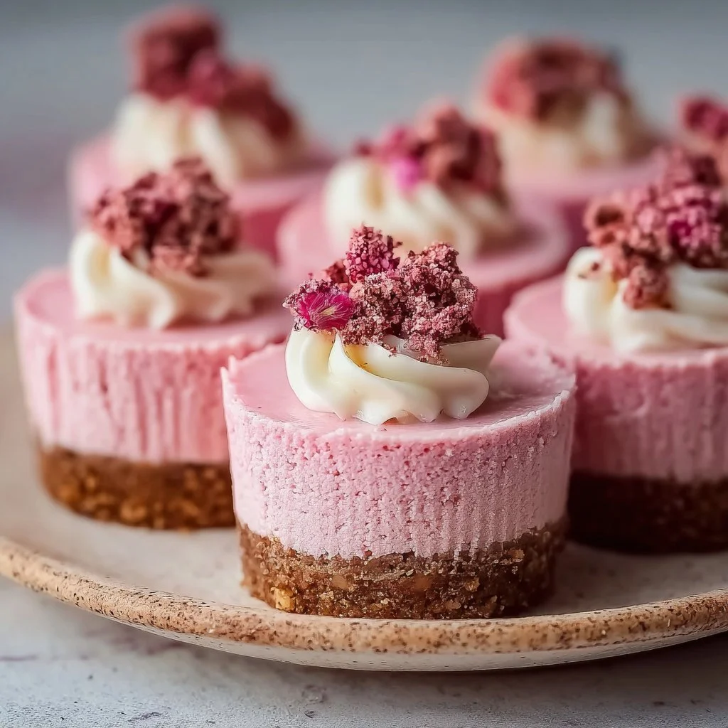 No-Bake Pink Velvet Cheesecake 21 No-Bake Pink Velvet Cheesecake Bites Youโll Adore