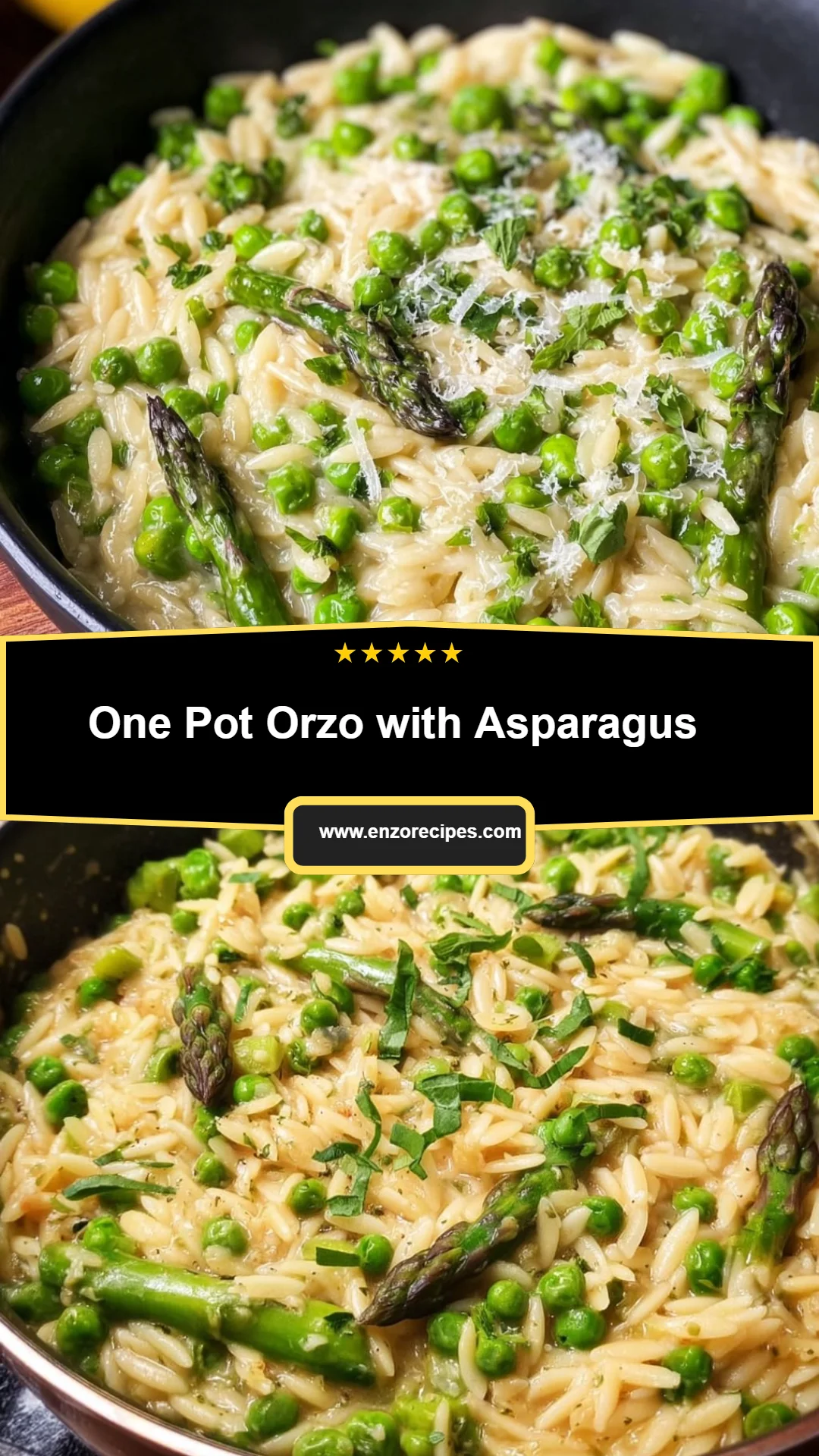 One Pot Orzo with Asparagus 26 One Pot Orzo with Asparagus