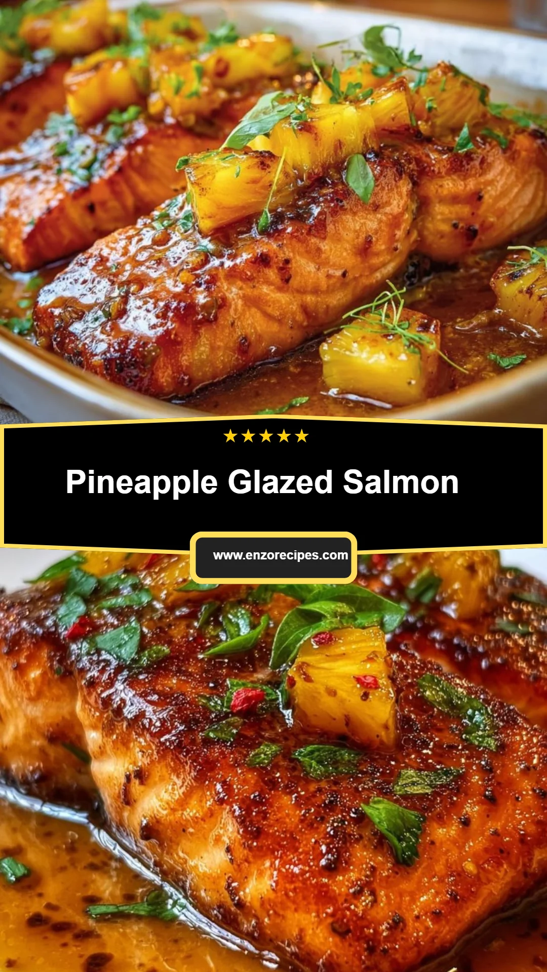 Pineapple Glazed Salmon 22 Pineapple Glazed Salmon