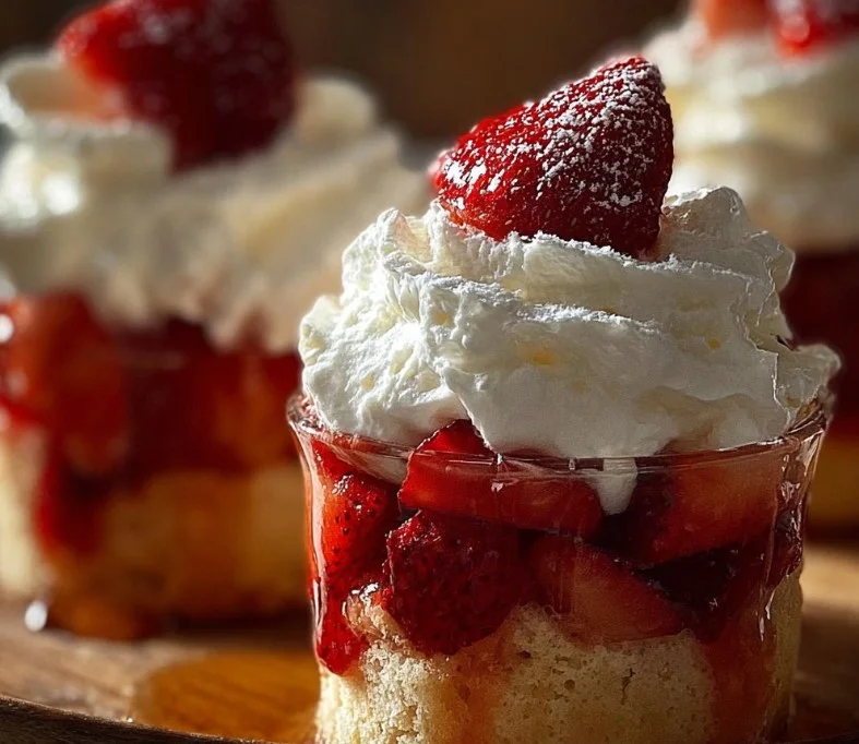 Quick Strawberry Shortcake Cups 7 Quick Strawberry Shortcake Cups